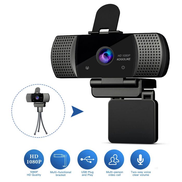 1080P 4MP Autofocus Webcam
