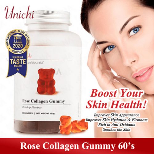 Unichi Rose Collagen Gummies